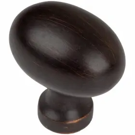 Gliderite 837654937556 1.25-inch Oil Rubbed Bronze Classic Oval Egg Sports #2