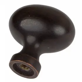 Gliderite 837654937556 1.25-inch Oil Rubbed Bronze Classic Oval Egg Sports #3