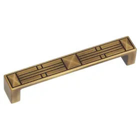 Gliderite 849376008346 5-inch Cc Craftsman Series Antique Brass Cabinet Finish Tee #2