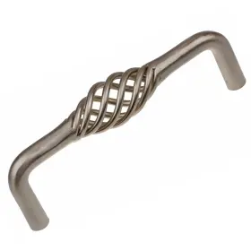 Gliderite 849376010042 3-3/4-inch Screw Center Twisted Birdcage Cabinet Silver #2