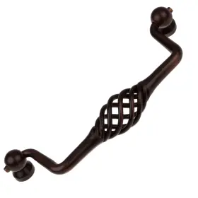 Gliderite 849376010103 5-inch Rustic Bronze Birdcage Dresser Drawer Swing Brown