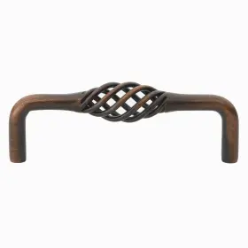 Gliderite 849376010325 3-3/4-inch Screw Center Twisted Birdcage Cabinet Hardware Pull
