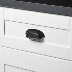 Gliderite 849376010707 2.5-inch Matte Black Classic Bin Cabinet Pulls 10 Pack #3