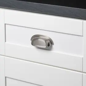 Gliderite 849376010714 2.5-inch Satin Nickel Classic Bin Cabinet Pulls 10 Pack #3
