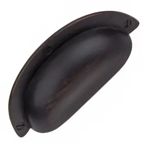 Gliderite 849376010813 2.5 Inch Oil Rubbed Bronze Cabinet Bin Pulls Pack Brown #2