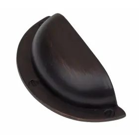 Gliderite 849376010813 2.5 Inch Oil Rubbed Bronze Cabinet Bin Pulls Pack Brown #3