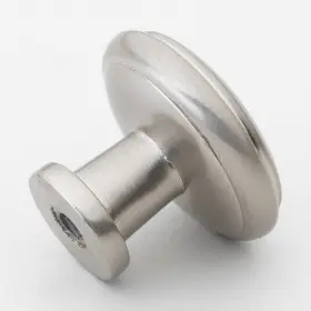 Gliderite 849376011087 1.125-inch Satin Nickel Round Ring Cabinet Knobs Pack Of #2