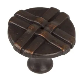 Gliderite 849376011353 1.3125-inch Oil-rubbed Bronze Gift Weave Cabinet Brown #2