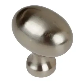 Gliderite 849376011391 1.25-inch Satin Nickel Classic Oval Egg Cabinet Grey #2