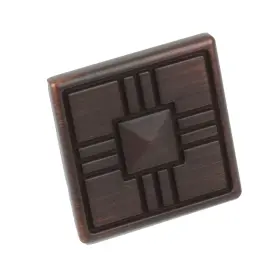Gliderite 849376011971 1.25-inch Craftsman Series Oil Rubbed Bronze Brown