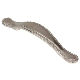 Gliderite 849376012671 3-inch Cc Satin Nickel Beaded Arch Cabinet Pulls Grey