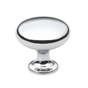 Gliderite 849376013821 1.125-inch Classic Polished Chrome Round Cabinet Pack