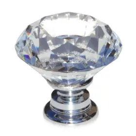 Gliderite 849376014309 1.125-inch Clear K9 Crystal Diamond Shape Cabinet #2