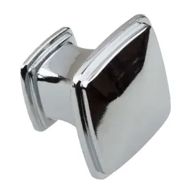 Gliderite 849376015221 1.25-inch Polished Chrome Square Deco Cabinet #3