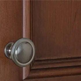 Gliderite 849376016433 1.25-inch Satin Nickel Classic Round Ring Cabinet 10 Pack #2