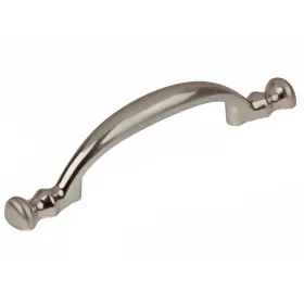 Gliderite 849376016556 3-inch Satin Nickel Arch Cabinet Pull Pack Of 10 Grey