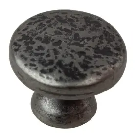 Gliderite 849376017911 1.25 Inch Weathered Nickel Round Hammered Finish