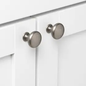 Gliderite 849376018031 1.125-inch Weathered Nickel Classic Round Cabinet Pac #3