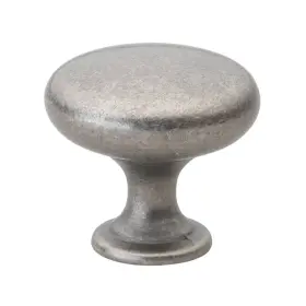 Gliderite 849376018031 1.125-inch Weathered Nickel Classic Round Cabinet Pac