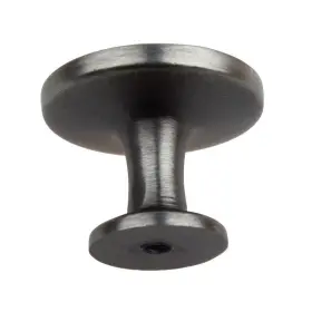 Gliderite 849376018277 1.25-inch Satin Pewter Classic Round Ring Cabinet Knob Pack Of 10 Or #2