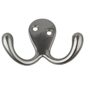 Gliderite 849376019021 Satin Nickel Octopus Double Hook Pack Of 10 Or 25