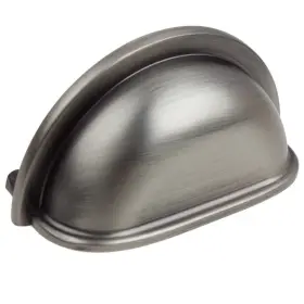 Gliderite 849376020669 3-inch Cc Satin Pewter Classic Bin Pull Finish