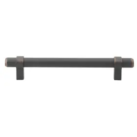 Gliderite 849376021024 5-inch Cc Solid Oil-rubbed Bronze Euro Cabinet Bar Oil Rubbed 2 #2
