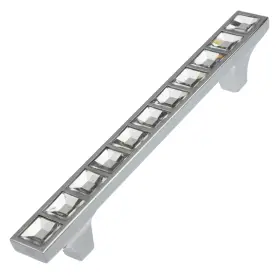 Gliderite 849376022069 5.25-inch K9 Crystal Cabinet Pulls With 3.75 Screw Spacing Pack Of