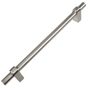 Gliderite 849376024957 6.25-inch Cc Satin Nickel Euro T-bar Cabinet #2