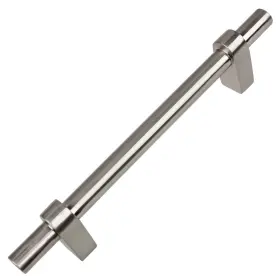 Gliderite 849376024971 4.25-inch Cc Satin Nickel Euro T-bar Cabinet Silver #2