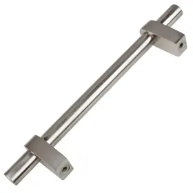 Gliderite 849376024971 4.25-inch Cc Satin Nickel Euro T-bar Cabinet Silver #3