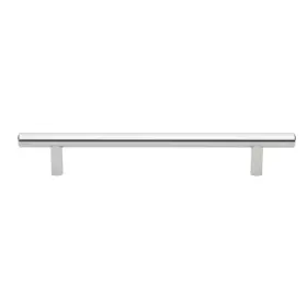 Gliderite 849376031764 25-pack 6-5/16 Inch Center Solid Steel Cabinet Pull Chrome/brown