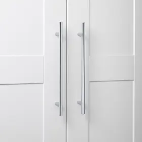 Gliderite 849376031856 10-pack 9-inch Center Solid Steel Cabinet Pull Chrome/brown #3