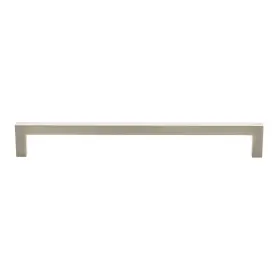 Gliderite 849376033553 8.75-inch Cc Solid Square Cabinet Bar Pull Handle Satin Nickel Pack