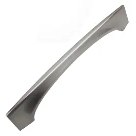 Gliderite 849376033775 6-5/16 Inch Cc Modern Slim Curved Satin Nickel