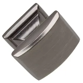 Gliderite 849376036738 1.25-inch Domed Convex Square Brushed Pewter #3