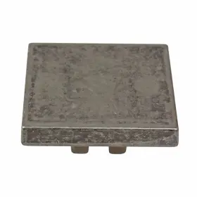 Gliderite 849376037377 1.5-inch Square Weathered Nickel Cabinet Knobs Finis