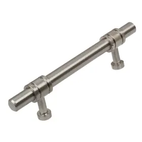 Gliderite 849376039128 3.75 Inch Cc Satin Nickel Solid Steel Barrel Ring Finish