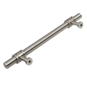 Gliderite 849376039241 5 Inch Cc Satin Nickel Solid Steel Barrel Ring #3