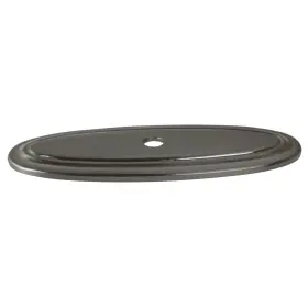 Gliderite 849376040377 3-inch Long Satin Nickel Thin Oblong Ring Cabinet Finish #3