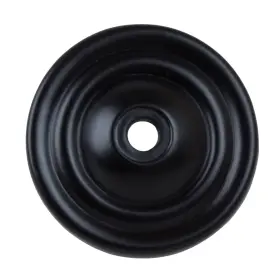 Gliderite 849376040780 1.5-inch Matte Black Thin Rounded Ring Cabinet 25 Pack