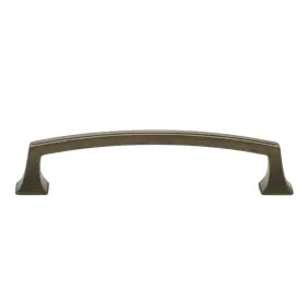Gliderite 849376043422 5-inch Cc Deco Base Antique Brass Cabinet Hardware Finis