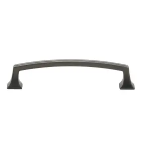 Gliderite 849376043538 5-inch Cc Deco Base Satin Pewter Cabinet Hardware Finish