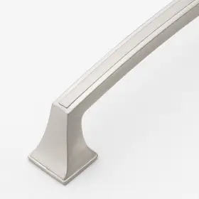 Gliderite 849376043583 5-inch Cc Deco Base Satin Nickel Cabinet Hardware Chrome 25 Pack #2