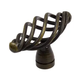 Gliderite 849376045495 2-inch Oval Birdcage Cabinet Knobs Pack Of 10 Or Brass Finish Antiqu #2