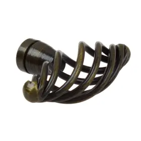Gliderite 849376045495 2-inch Oval Birdcage Cabinet Knobs Pack Of 10 Or Brass Finish Antiqu #3