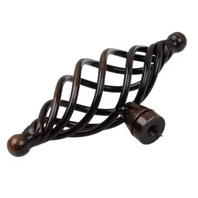 Gliderite 849376045556 3.375-inch Oil Rubbed Bronze Single Rounded End Finish #3