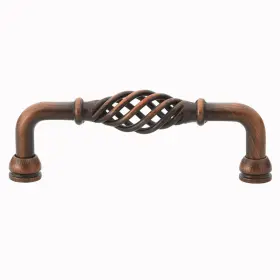 Gliderite 849376045853 3.75-inch Cc Oil Rubbed Bronze Fluted Birdcage Finish