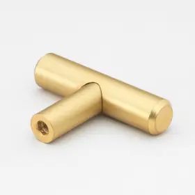 Gliderite 849376049356 2-inch Solid Satin Gold Cabinet Bar Knobs Pack Of 25 #2