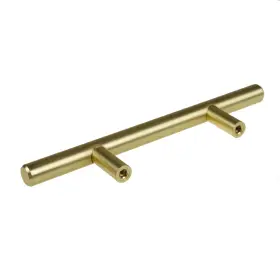 Gliderite 849376049417 3-inch Cc Solid Satin Gold Cabinet Bar Pulls Pack Finish #3